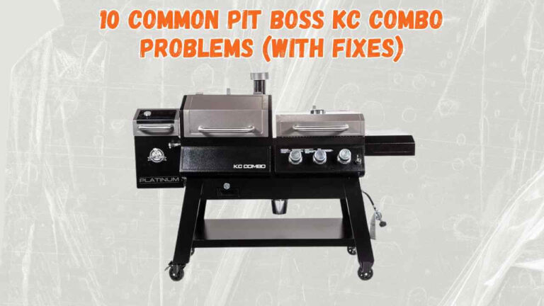 pit boss kc combo problems