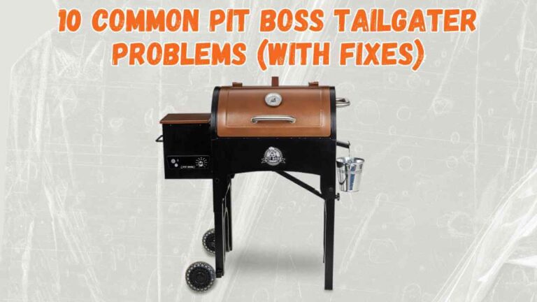 pit boss tailgater problems